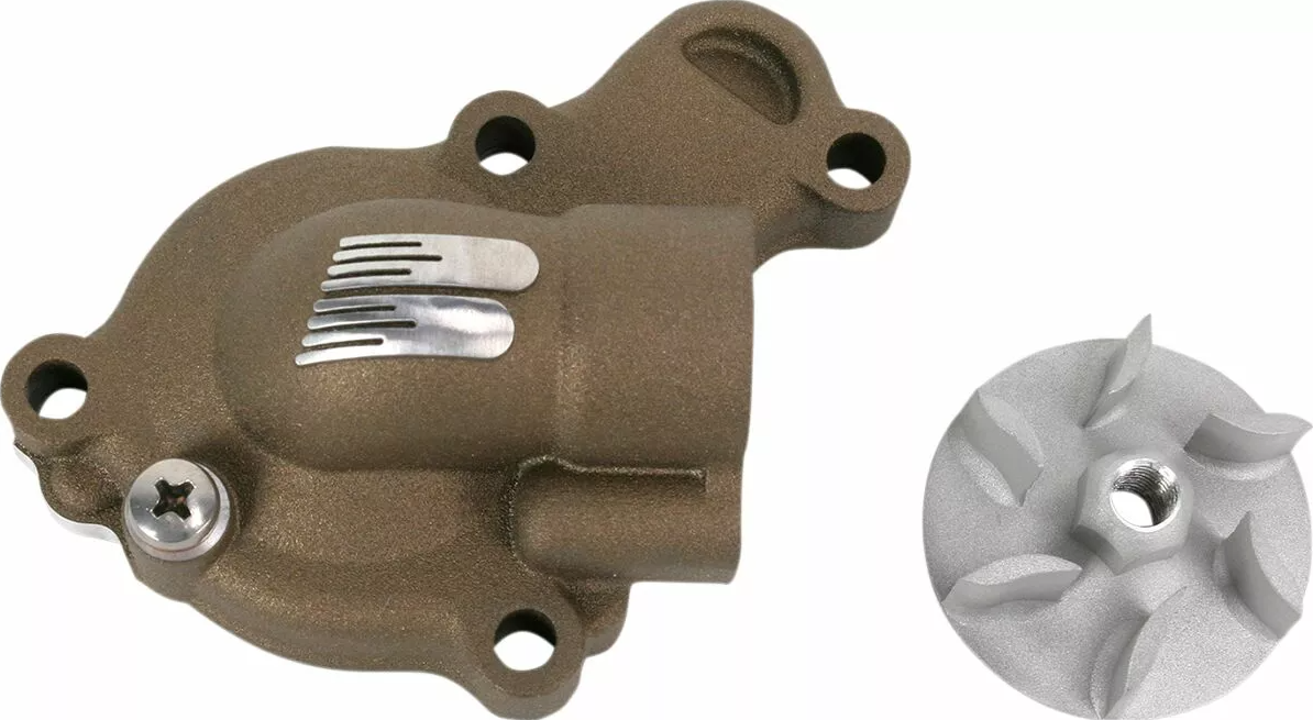 Комплект капак на водната помпа и работно колело BOYESEN COVER/IMP WAT PUMP YZ450F Magnesium