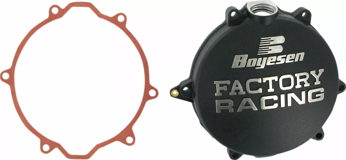 Капак за съединител BOYESEN FACTORY COVERCLUTCH KTM250SX-F Black