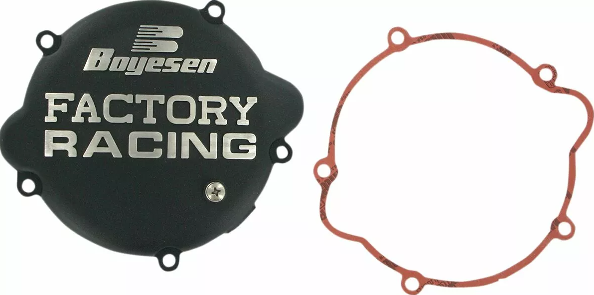 Капак за съединител BOYESEN FACTORY COVERS CLUTCH KTM 85 105 Black