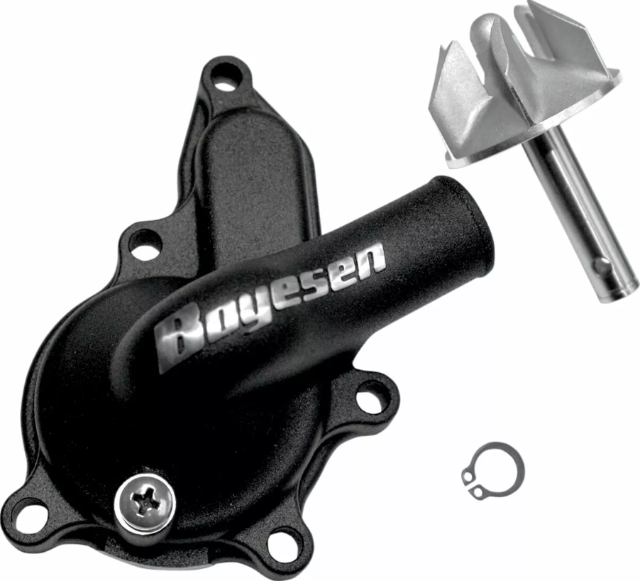 Комплект капак на водната помпа и работно колело BOYESEN CVR/IMP WATER PUMP LTR Black