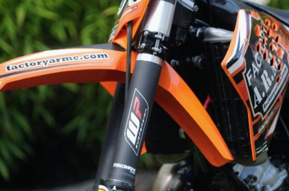 Калъф за вилка RFX Race Series Forkshrink Upper Fork WP White/Red