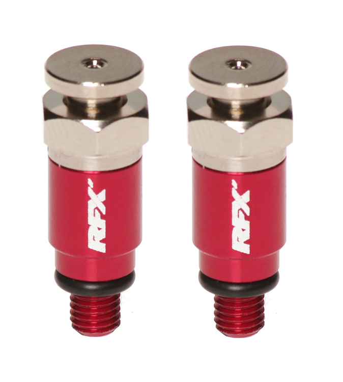 Обезвъздушители за вилка RFX Pro M5x0.8 (Red) Kayaba/Showa RR 250 2T RACING