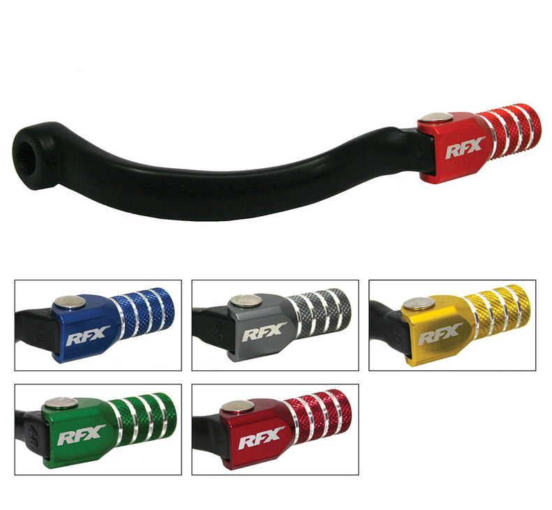 Скоростен лост RFX Race Gear Lever (Black/Green) - Kawasaki KX65