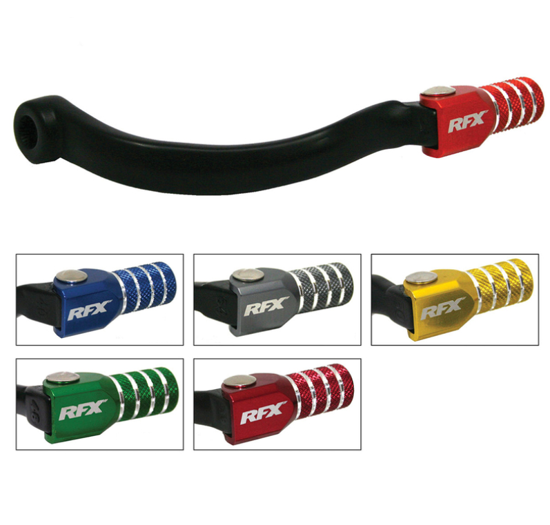 Скоростен лост RFX Race Gear Lever - Black/Green KX 125/250 94-02