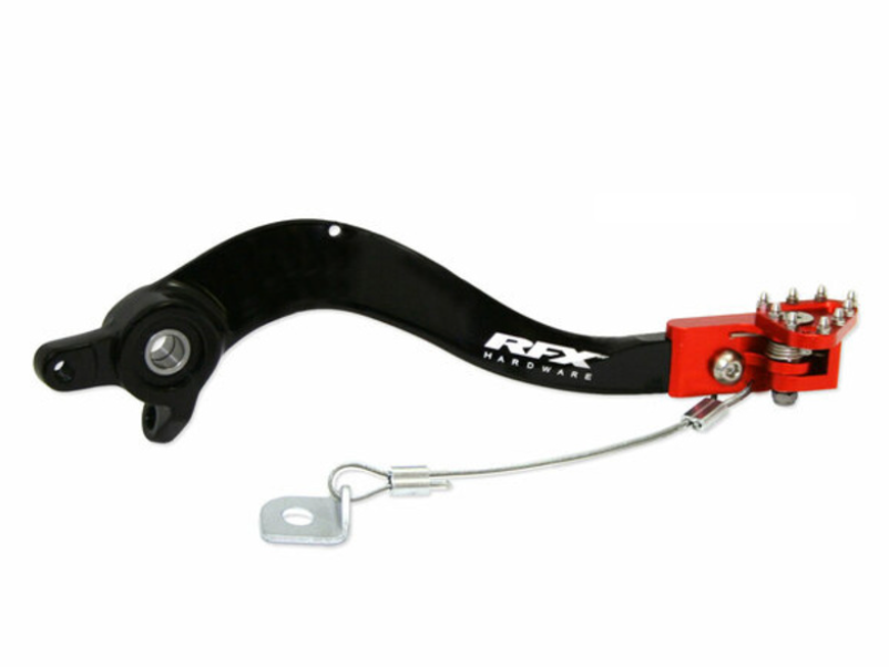 Заден лост за спирачка RFX Pro FT Rear Brake Lever - Black/Orange KTM/HUSQ/GASGAS