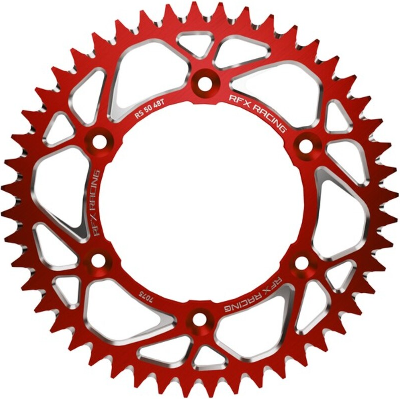 Заден пиньон RFX Pro Series Elite RED Aluminium Rear Sprocket BETA RR 390 4T - 520 46T