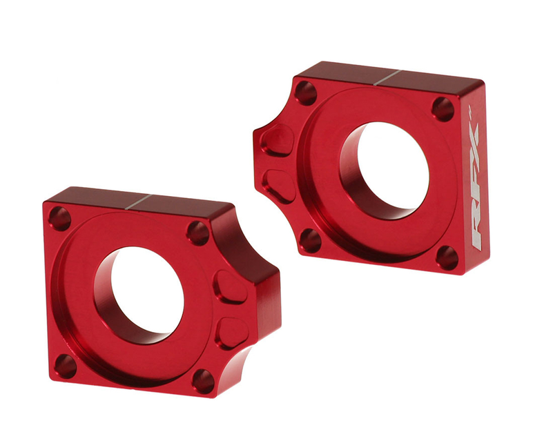 Блок втулка за задна ос RFX Pro Rear Axle Adjuster Blocks RED GASGAS EC 250/300/350/450 23-25