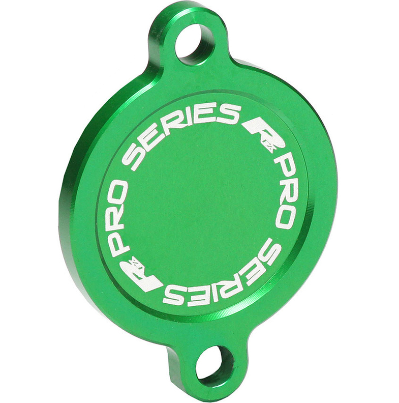 Капак за маслен филтър RFX Pro Oil Filter Cover Green KX 450 2025