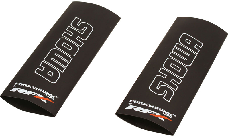 Калъфи за колове RFX Race Series Forkshrink Upper Fork Guard w/ Showa Logo - White
