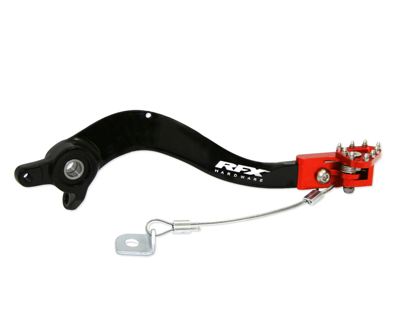 Заден лост за спирачка RFX Pro FT Rear Brake Lever (Black/Orange) KTM EXC-F 250 07-16