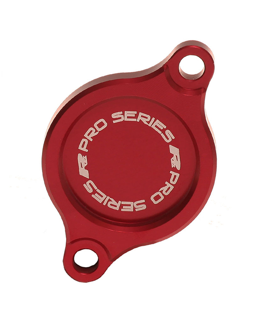 Капак за маслен филтър RFX Pro Oil Filter Cover (Red) - Suzuki RMZ250/450 07-24
