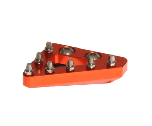 Резервен връх за лост за спирачка RFX Pro Replacement CNC Solid Rear Brake Lever Tip (Orange)