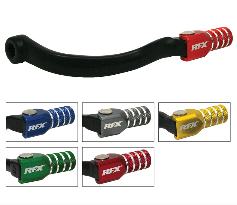 Скоростен лост RFX Race Gear Lever (Black/Green) - Kawasaki KXF250 06-08