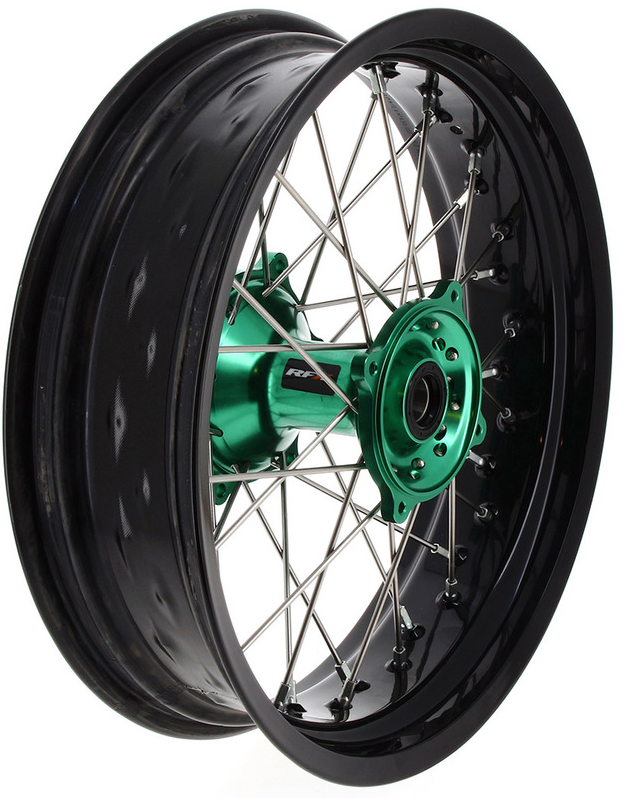 Джанта RFX Race SM Complete Rear Wheel 17x4,50 (Green)