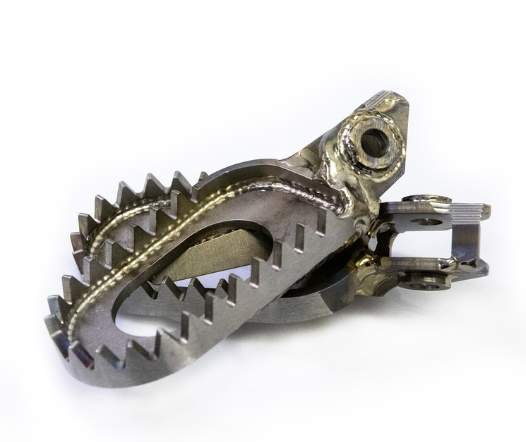 Степенки RFX Factory Titanium Footrests KXF 250 06-25 / 450F 07-25