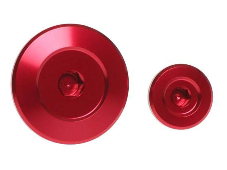 Капак за синхронизиране RFX Pro Engine Timing Plug Set - Red KX 250 21-25 / 450 21-25