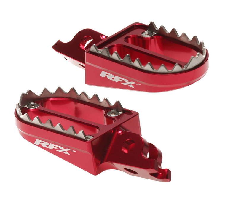 Степенки RFX Pro Series 2 Footrests (Red) Honda CR 125R/250R 02-07 CRF 250R 04-26 450R 02-26