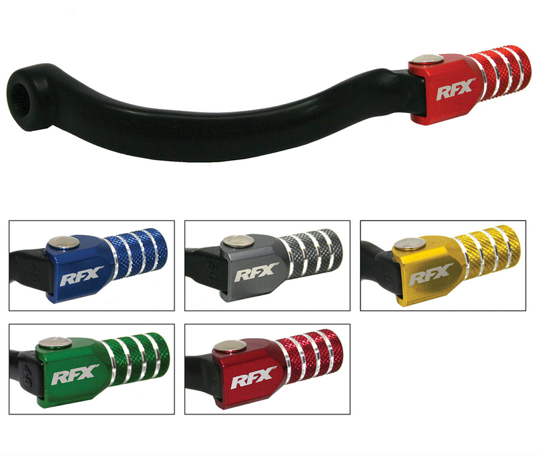 Скоростен лост RFX Race Gear Lever (Black/Red) BMW 450 X 08-10 / Husq TE449 13-14