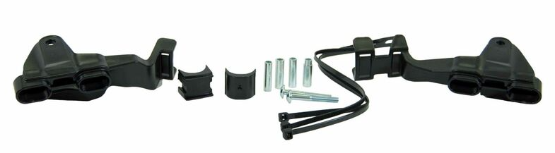Монтажен комплект за протектори за кормило RACETECH Mounting Kit HP1/HP2 Handguard Black