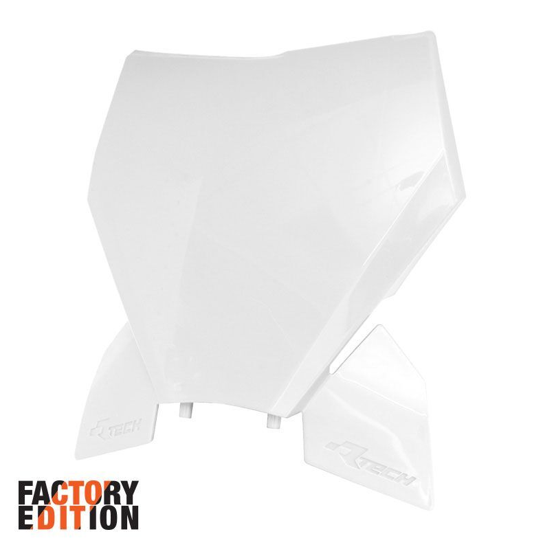 Табела за номер RACETECH Front Number Plate KTM 23-25 (White)