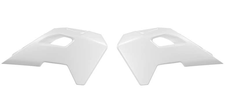 Пластмасови капаци за радиатор RACETECH Radiator Covers HUSQ TC 50 24-25 (White)