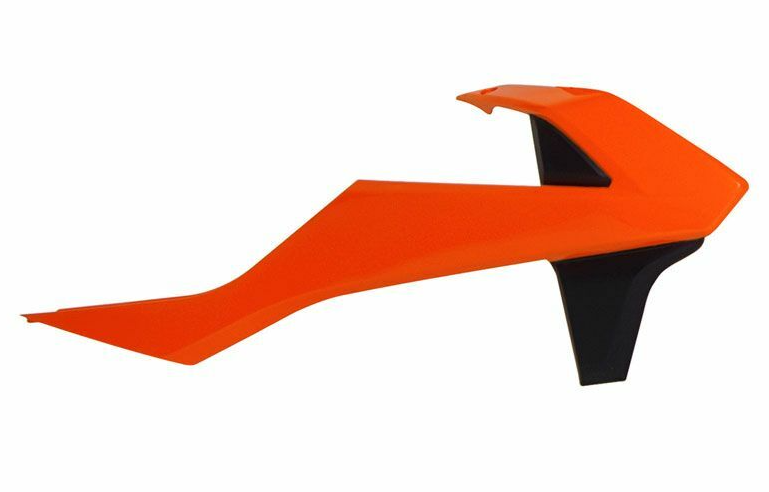 Пластмасови капаци за радиатор RACETECH Radiator Covers Orange/Black KTM SX85 18-20