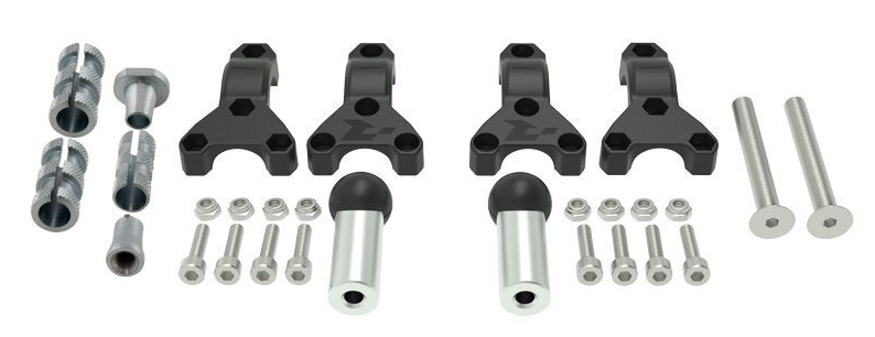 Монтажен комплект на гардове за ръце RACETECH HP3 Handguards Mounting Kit - Ø22/28,6mm