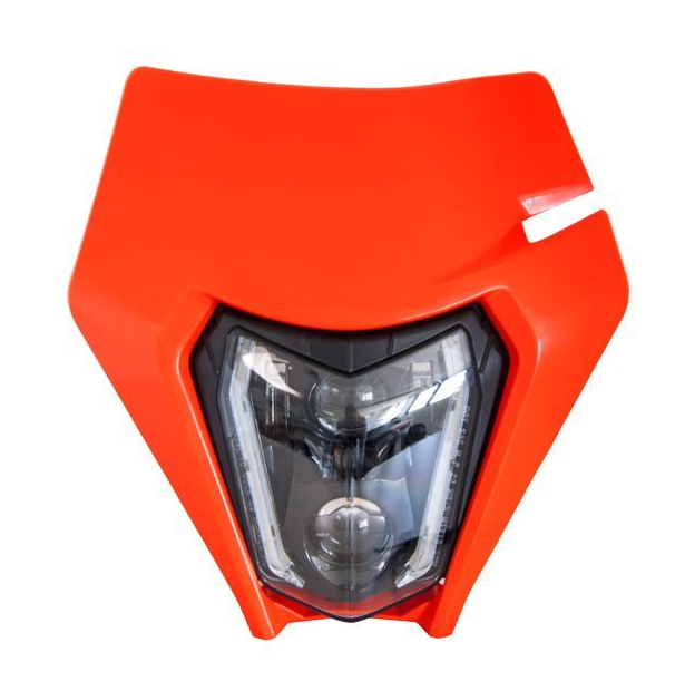 Фар RACETECH LED Homologated Headlight (Neon Orange) KTM 23-24