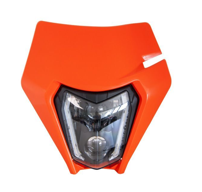 Фар RACETECH LED Homologated Headlight (Orange) KTM 23-24