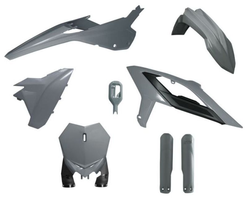 Комплект пластмаси RACETECH Plastic Kit 6 pcs (Grey) BETA RX 300 2T 300 2024