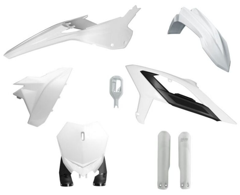 Комплект пластмаси RACETECH Plastic Kit 6 pcs (White) BETA RX 300 2T 300 2024
