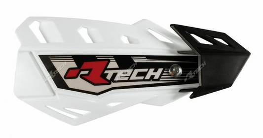 Предпазител за кормило RACETECH FLX Adjustable Handguards White