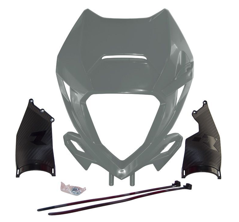 Маска за фар RACETECH Enduro Headlight - Beta RR 20-23 (Grey)