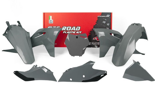 Комплект пластмаси RACETECH Plastic Kit - Quantum Grey Gas Gas 21-24