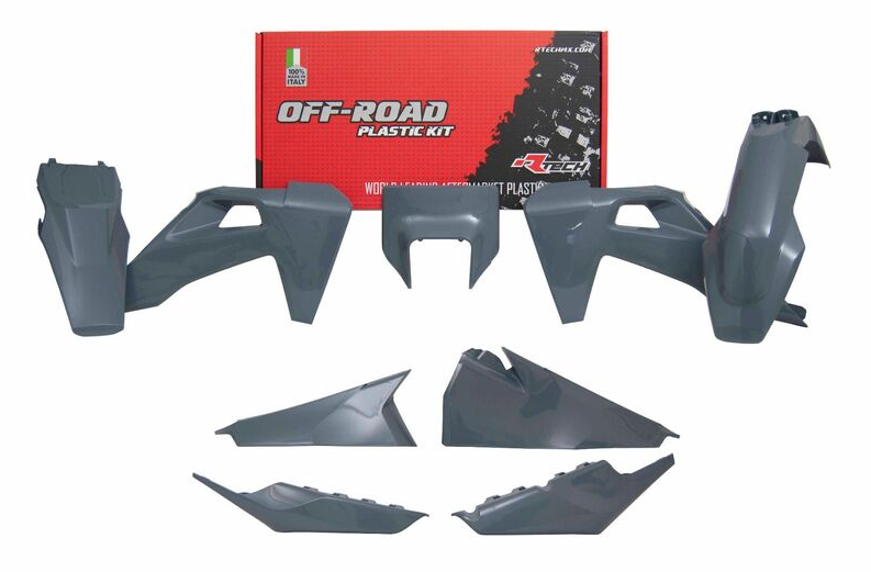Комплект пластмаси RACETECH Plastic Kit Quantum Grey Husqvarna 2020