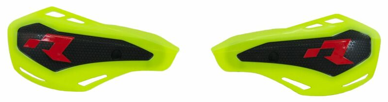 Резервни пластмаси за протектори за кормило RACETECH Replacement Cover HP1 Hand Guard Neon Yellow