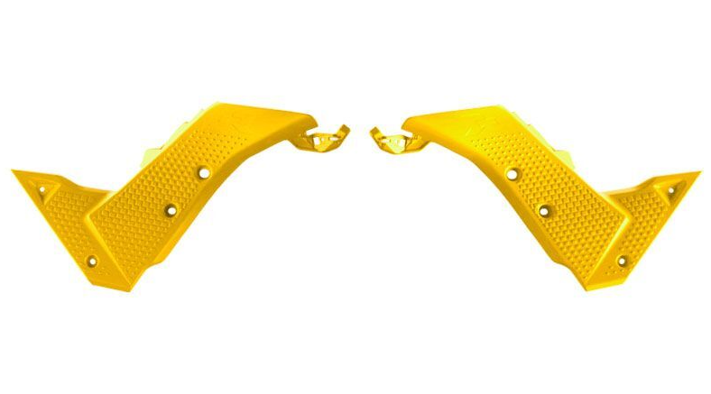 Странични панели RACETECH T7 Revolution Central Side Panels Yamaha Tenere 700 19-24 (Yellow)