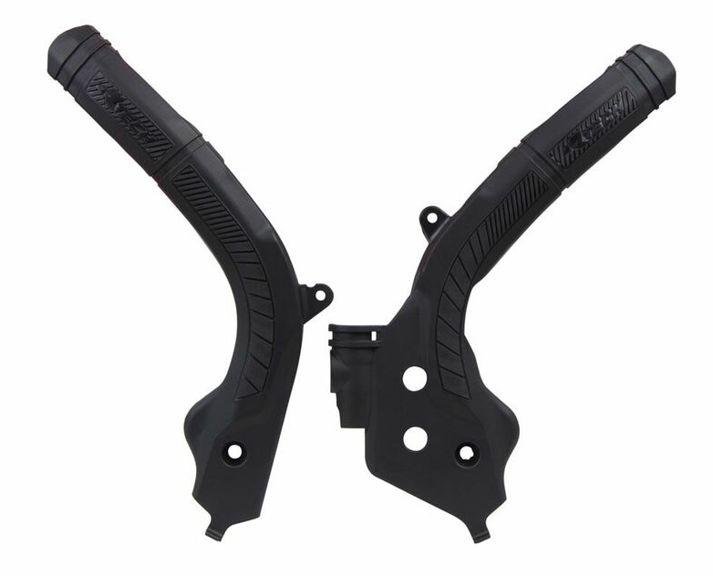 Протектор рама RACETECH Bi-material Frame Guard (Black) GASGAS 21-24