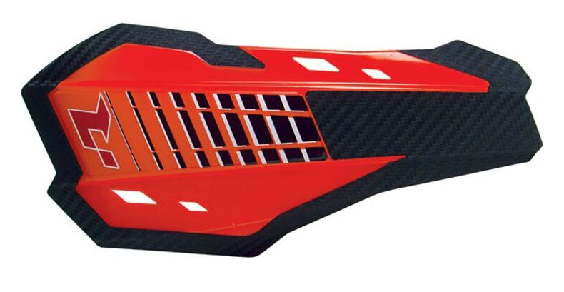 Резервни пластмаси за протектори за кормило RACETECH HP2 Handguards Replacement Covers Neon Orange
