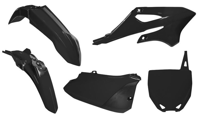 Комплект пластмаси RACETECH Plastic Kit - Black Yamaha YZ85 22-24