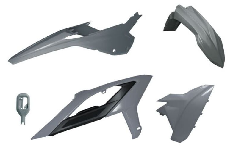 Комплект пластмаси RACETECH Plastic Kit 4 pcs Beta RR 23-24 (Grey)