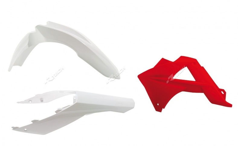 Комплект пластмаси RACETECH Plastic Kit OEM Color White/Red Gas Gas EC125/250/300/450 FSR