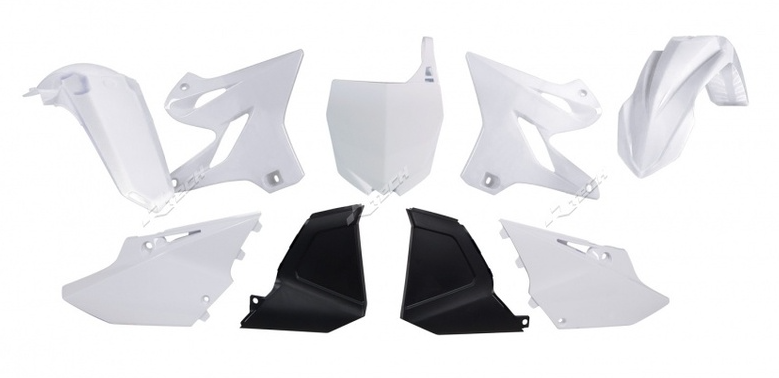 Комплект пластмаси RACETECH Plastic Kit Replica (2015) White Yamaha YZ125 02-14 / 250 03-21