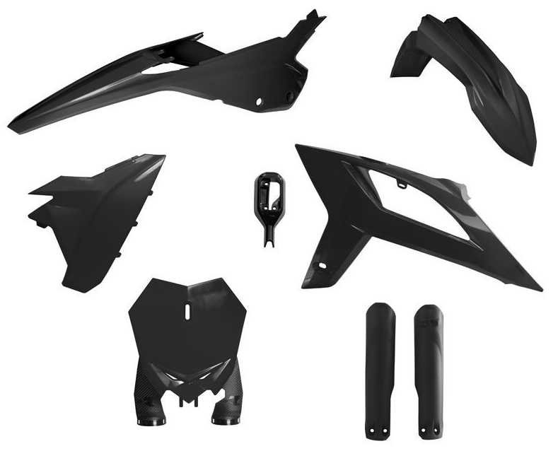 Комплект пластмаси RACETECH Plastic Kit Replica - Beta RX (Black)