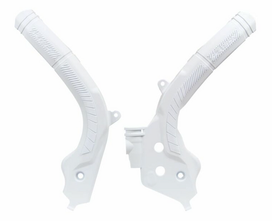 Протектор рама RACETECH Bi-material Frame Guard GASGAS/HUSQ/KTM White