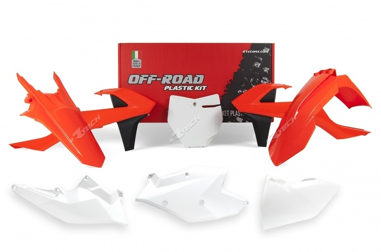 Комплект пластмаси RACETECH Plastic Kit OEM Color (2018) Red/Black KTM 16-18