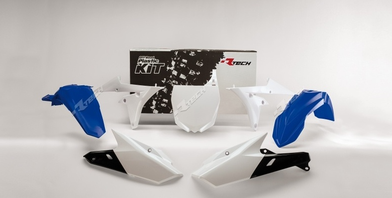 Комплект пластмаси RACETECH Plastic Kit OEM Color Blue/White Yamaha YZ250 14-18 /450F 14-17