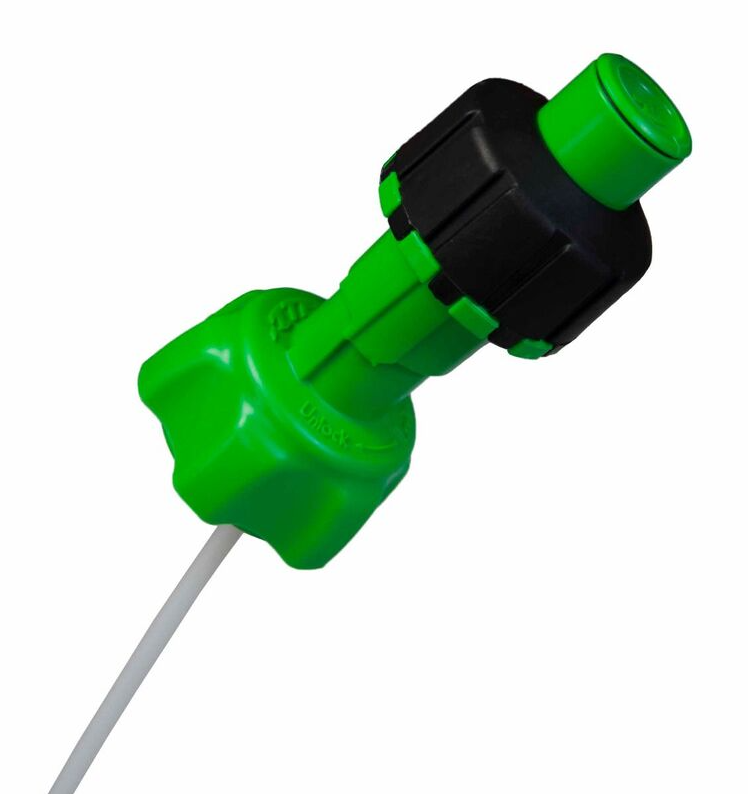 Адаптер за туба за гориво RACETECH Quick Fill Gas Can Conversion Kit (Green)