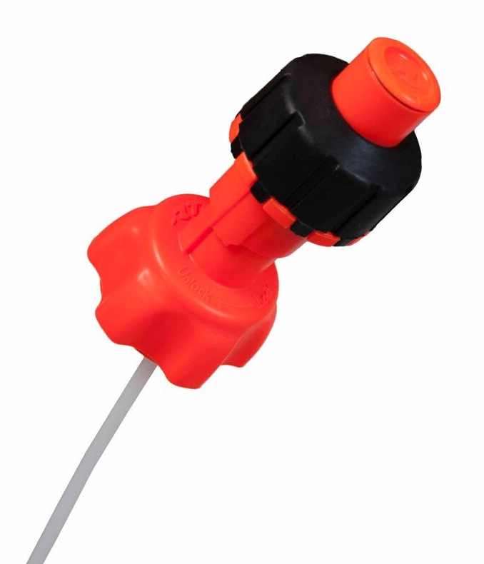 Адаптер за туба за гориво RACETECH Quick Fill Gas Can Conversion Kit (Orange)