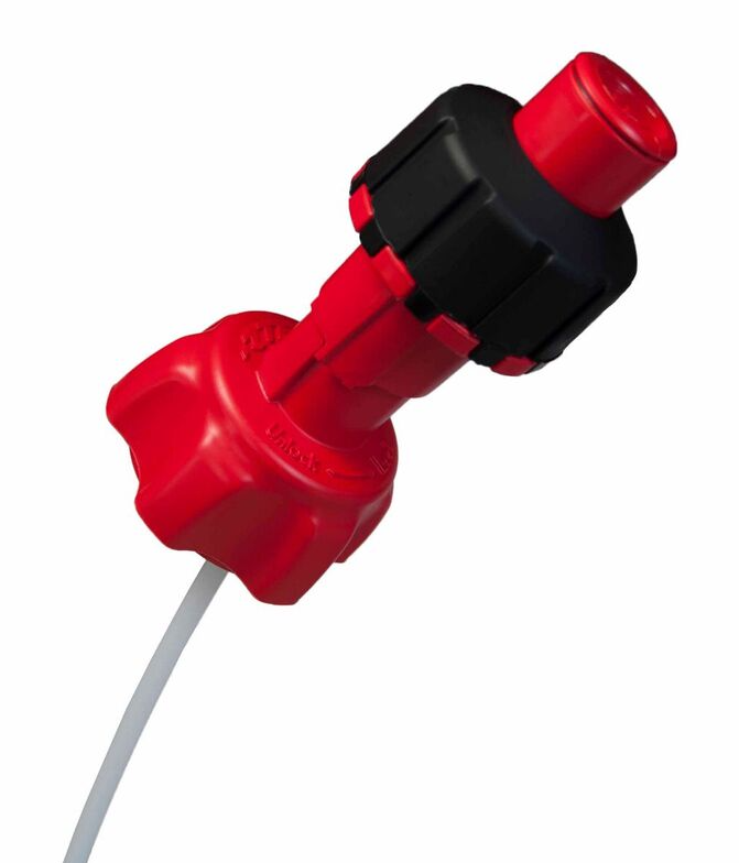Адаптер за туба за гориво RACETECH Quick Fill Gas Can Conversion Kit (RED)